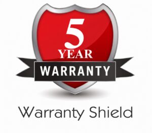 5 year warranty